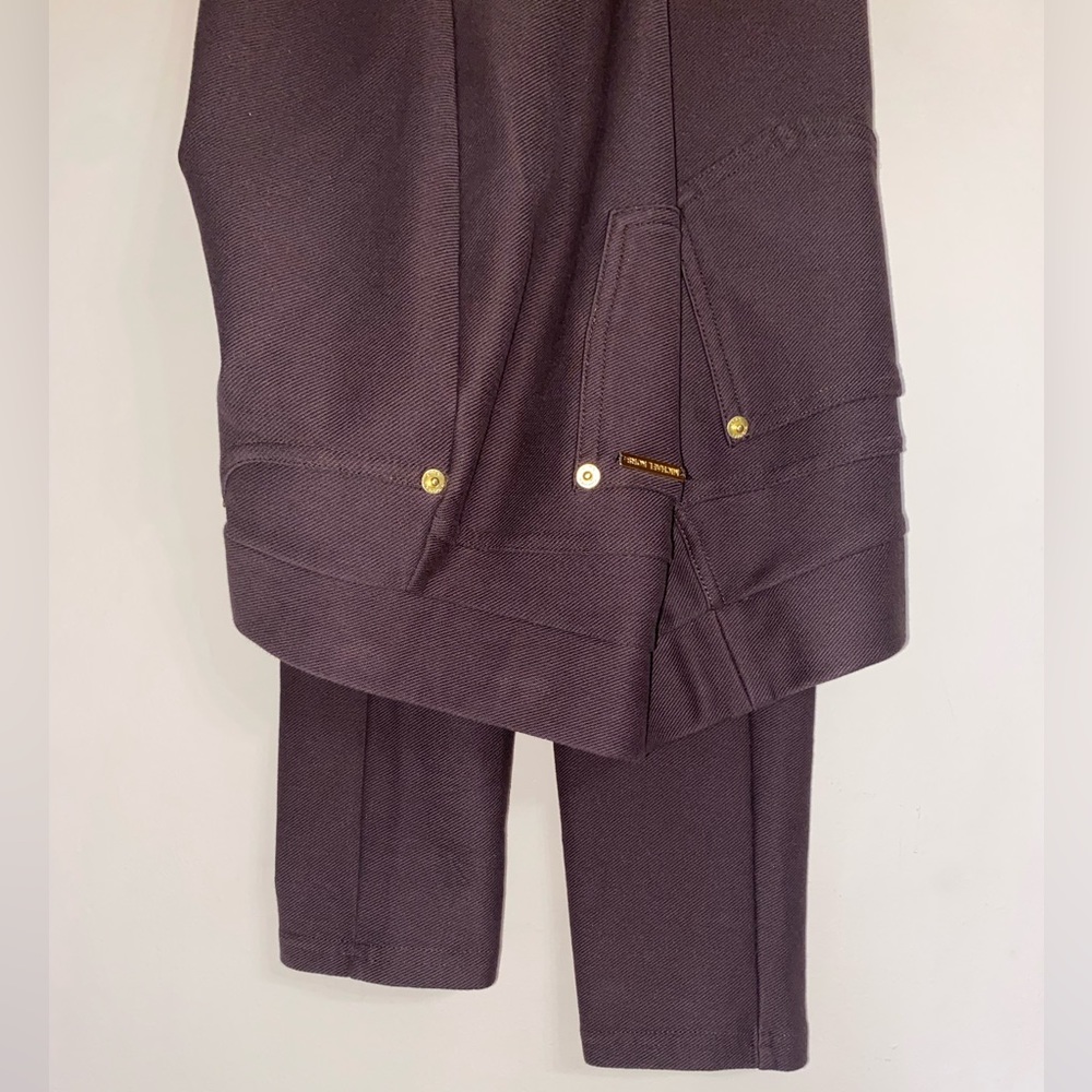 MICHAEL Michael Kors Stretch Knit Twill Pull-On Leggings